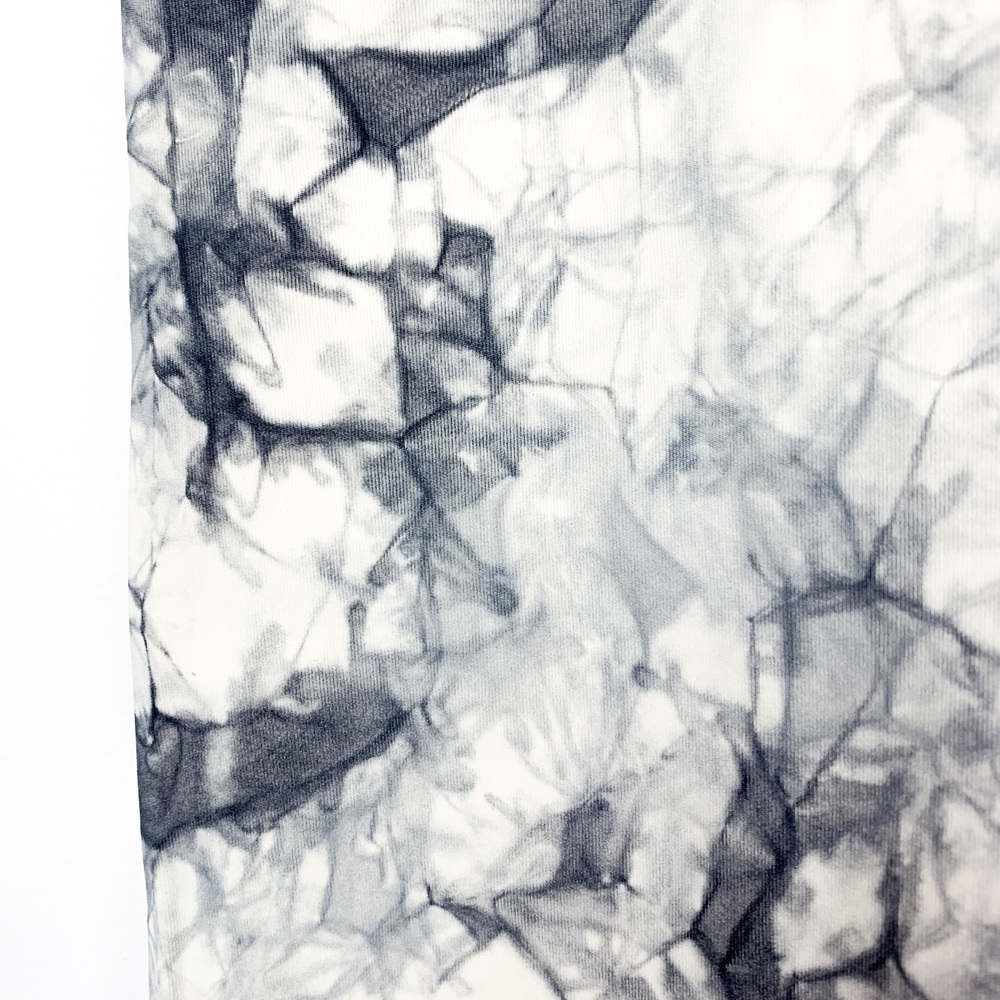 Lululemon Grey & White Marble Pattern Athletic Leggings - Picture 8 of 12